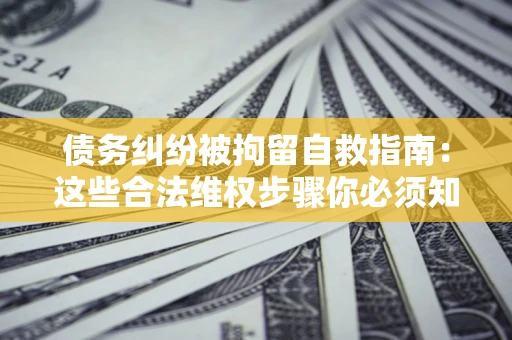 济南债务纠纷被拘留自救指南：这些合法维权步骤你必须知道！