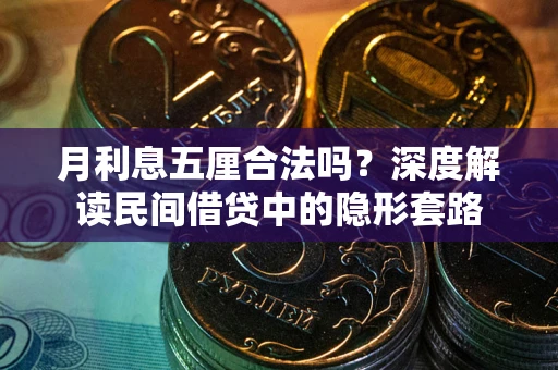济南月利息五厘合法吗？深度解读民间借贷中的隐形套路