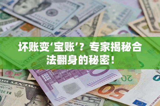 济南坏账变‘宝账’？专家揭秘合法翻身的秘密！