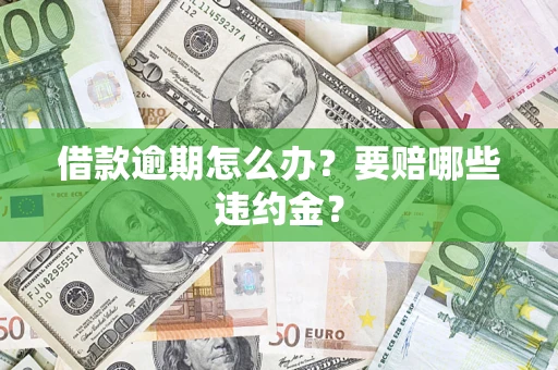 济南借款逾期怎么办？要赔哪些违约金？