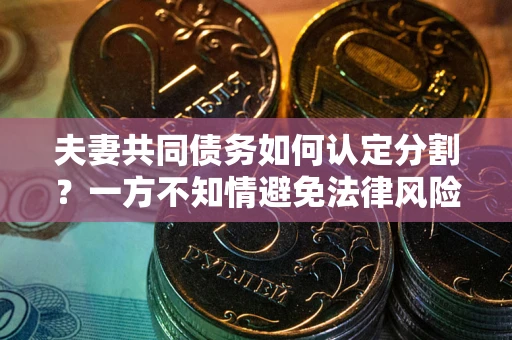 济南夫妻共同债务如何认定分割？一方不知情避免法律风险必看！
